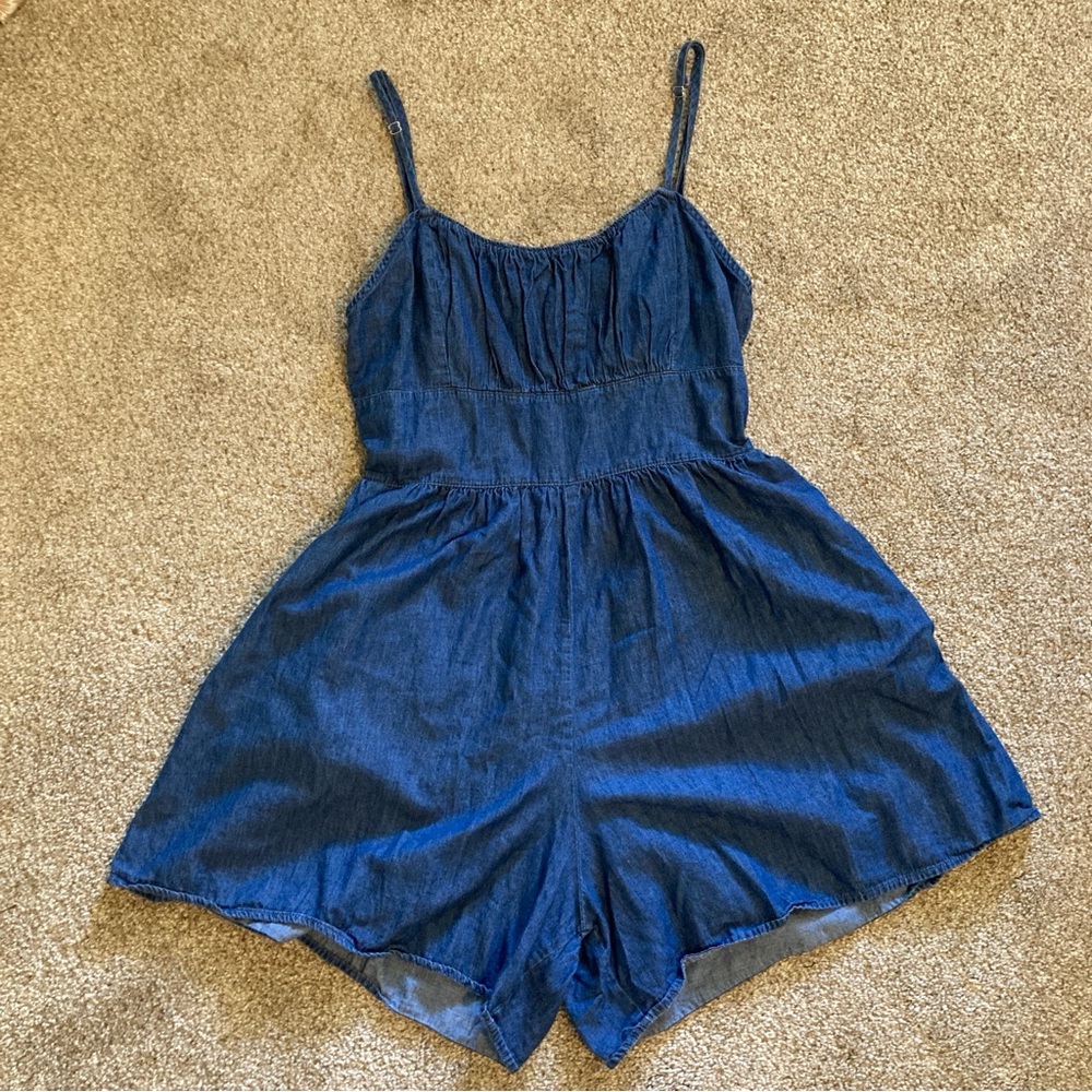 Blue Romper